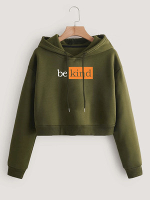 HOC Full Sleeve Printed Women Sweatshirt