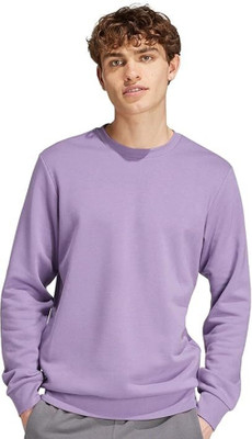 Stem Rope Full Sleeve Solid Men Sweatshirt