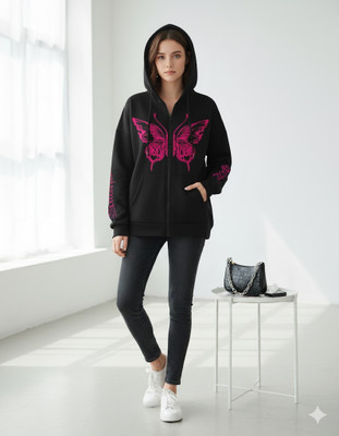 MILILIAM Full Sleeve Printed Girls Sweatshirt