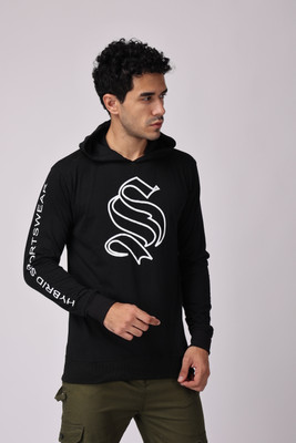Yellow Tree Full Sleeve Graphic Print Men Sweatshirt