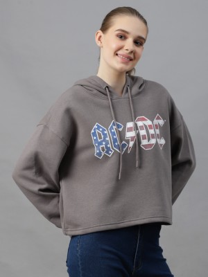 Free Authority Full Sleeve Printed Women Sweatshirt