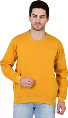 Toxic ADDICTION Full Sleeve Solid Men Sweatshirt