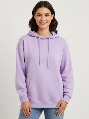 Stem Rope Full Sleeve Solid Women Sweatshirt