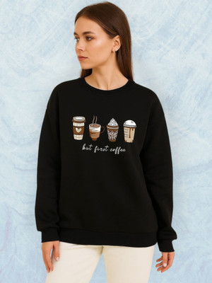 HouseOfCommon Full Sleeve Printed Women Sweatshirt