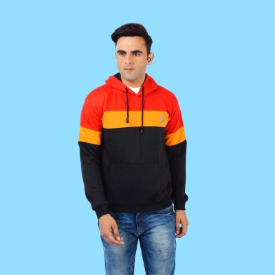 Chanda Khuba Full Sleeve Color Block Men Sweatshirt