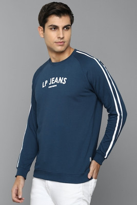 Louis Philippe Jeans Full Sleeve Solid Men Sweatshirt