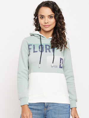DUKE Full Sleeve Color Block Women Sweatshirt