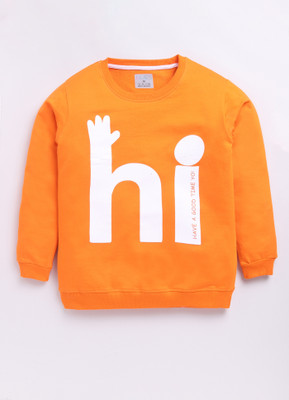 LIL KNOTS Full Sleeve Printed Boys & Girls Sweatshirt