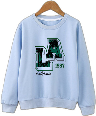 KCON Full Sleeve Printed Men & Women Sweatshirt