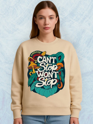 Stylezone Full Sleeve Self Design Women Sweatshirt