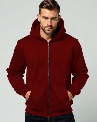 ENITOR Full Sleeve Self Design Men Sweatshirt