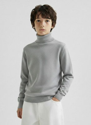 Clothify Full Sleeve Self Design Boys Sweatshirt
