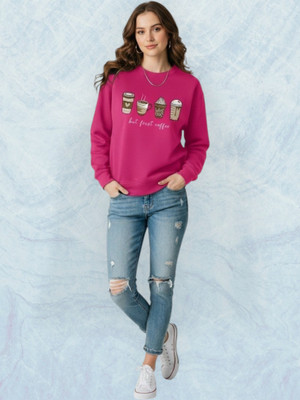 Stylezone Full Sleeve Printed Women Sweatshirt