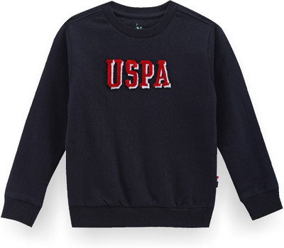 U.S. POLO ASSN. Full Sleeve Printed Baby Boys Sweatshirt
