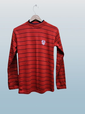 TIKI TEES FAB Full Sleeve Striped Men Sweatshirt