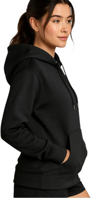 Pwexz Full Sleeve Solid Women Sweatshirt
