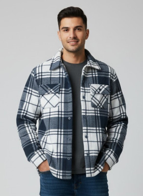 ParcelYard Full Sleeve Checkered Men Sweatshirt