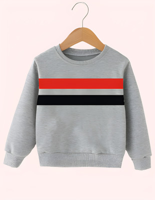 toystshirt Full Sleeve Printed Baby Boys & Baby Girls Sweatshirt