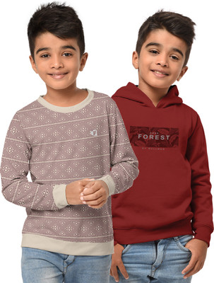 Hellcat Full Sleeve Printed Boys Sweatshirt