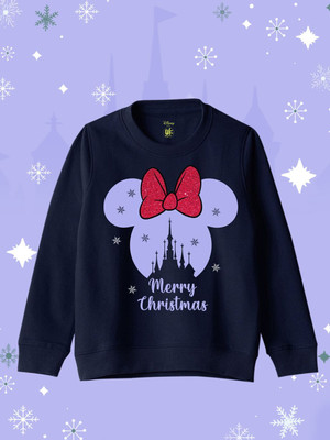 YK Disney Full Sleeve Printed Girls Sweatshirt