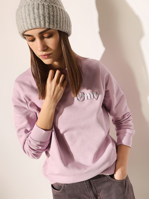 ONLY Full Sleeve Printed Women Sweatshirt