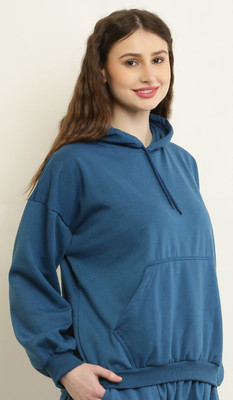 UNIVERSAL ACCESSE Full Sleeve Solid Women Sweatshirt