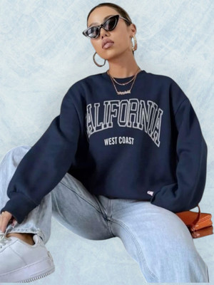 Elite Full Sleeve Printed Women Sweatshirt