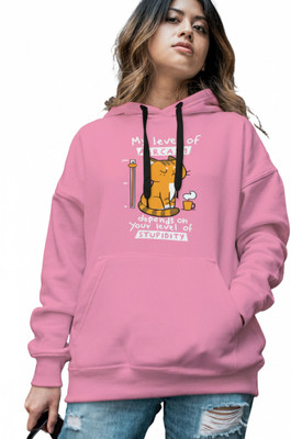 EZYCLOTHING Full Sleeve Printed Women Sweatshirt