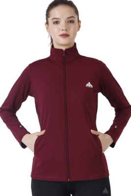 NCOURAGE Full Sleeve Solid Women Sweatshirt