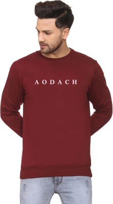 AODACH Full Sleeve Printed Men Sweatshirt