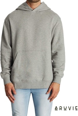 ARUVIE Full Sleeve Solid Men Sweatshirt