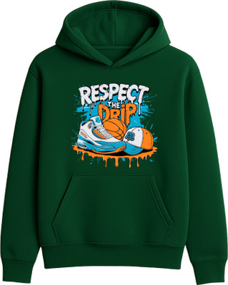 MARVIX Full Sleeve Graphic Print, Solid, Printed Men Sweatshirt