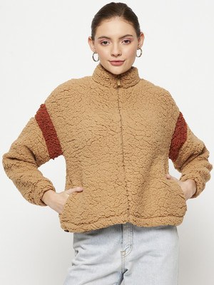 CAMLA Full Sleeve Self Design Women Sweatshirt
