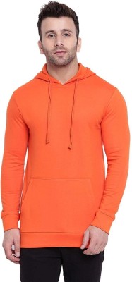 Galatea Full Sleeve Solid Men Sweatshirt