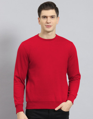 Smart Colors Full Sleeve Solid Men Sweatshirt