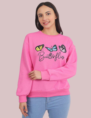 Veins Fashion Full Sleeve Printed Women Sweatshirt