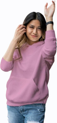 HouseOfCommon Full Sleeve Solid Women Sweatshirt
