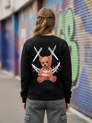 Benny Brooks Full Sleeve Graphic Print Women Sweatshirt