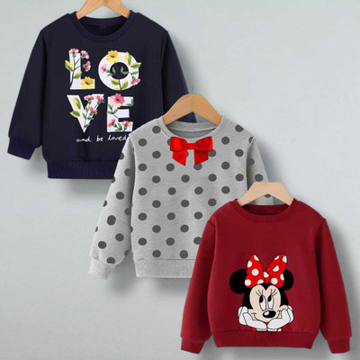 FASTCRY Full Sleeve Printed Baby Boys & Baby Girls Sweatshirt