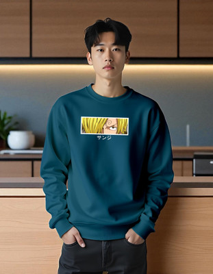 flyind Full Sleeve Graphic Print Men Sweatshirt