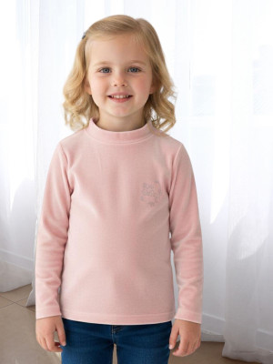 SAALVIA Full Sleeve Solid Baby Girls Sweatshirt