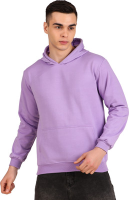 HNA Full Sleeve Solid Men Sweatshirt
