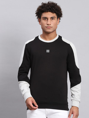 Rock.it Full Sleeve Color Block Men Sweatshirt