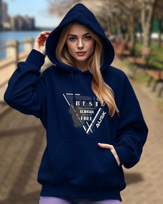 AUSK Full Sleeve Printed Women Sweatshirt