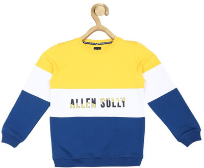 Allen Solly Full Sleeve Color Block Boys Sweatshirt