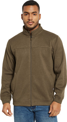 Octave Full Sleeve Solid Men Sweatshirt