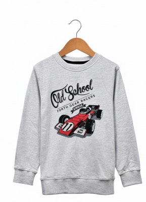 INTIHUG Full Sleeve Printed Boys Sweatshirt