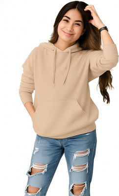 Xenon Clothing Full Sleeve Solid Women Sweatshirt