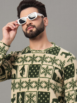 OGEN Full Sleeve Printed Men Sweatshirt