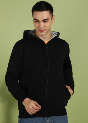 Timyka Full Sleeve Solid Men Sweatshirt
